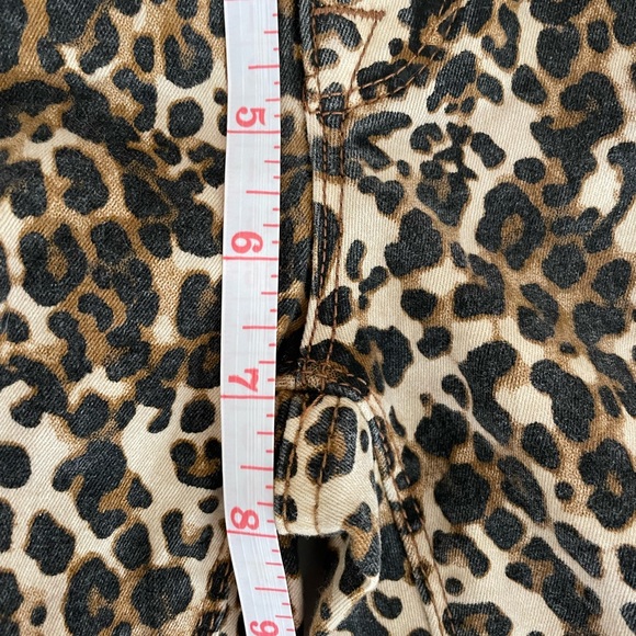 EUC Hudson Leopard print Jeans, 12, worn and washed only one time! - Picture 4 of 5